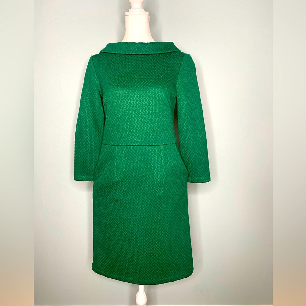 Boden Emerald Green knit dress.  Size 2